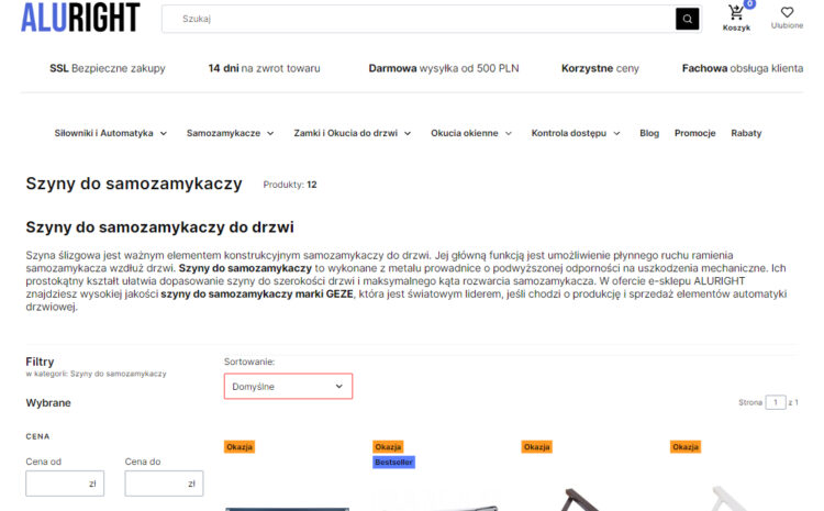  Samozamykacz z blokadą czy standardowy samozamykacz – czym się różnią?